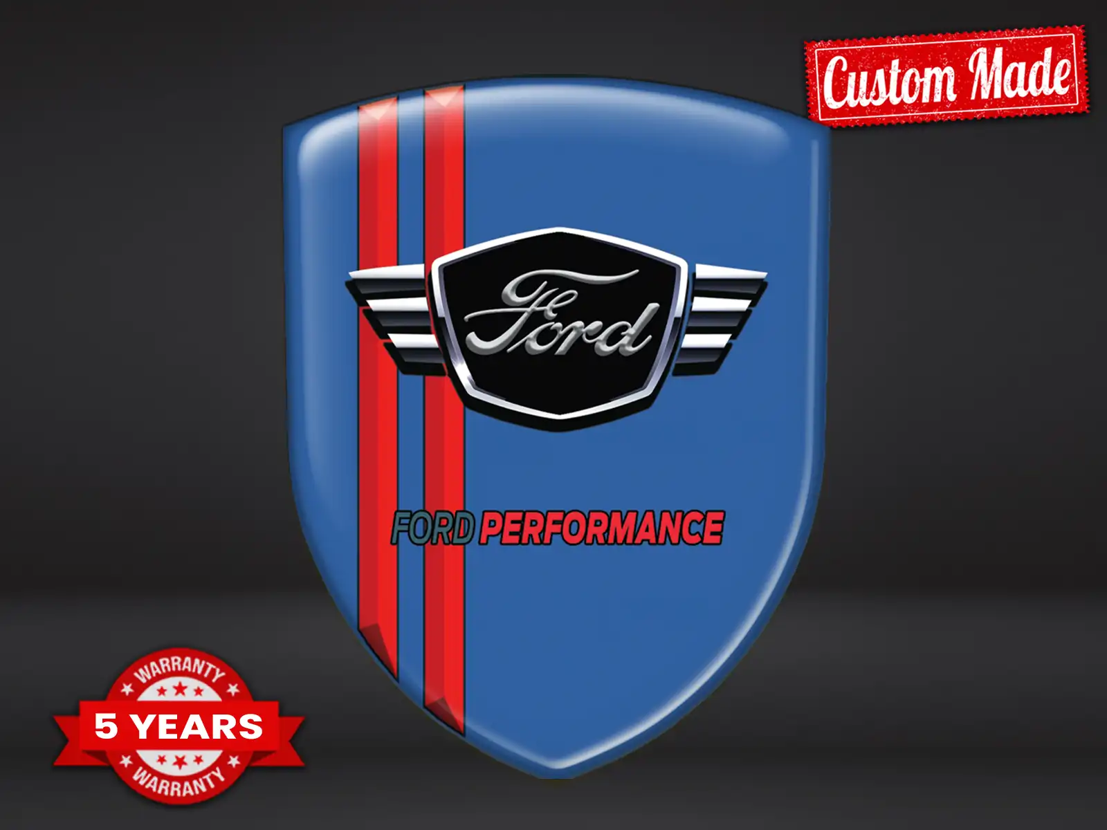 Ford Autocollants Bombés Auto Limité Design Élégant